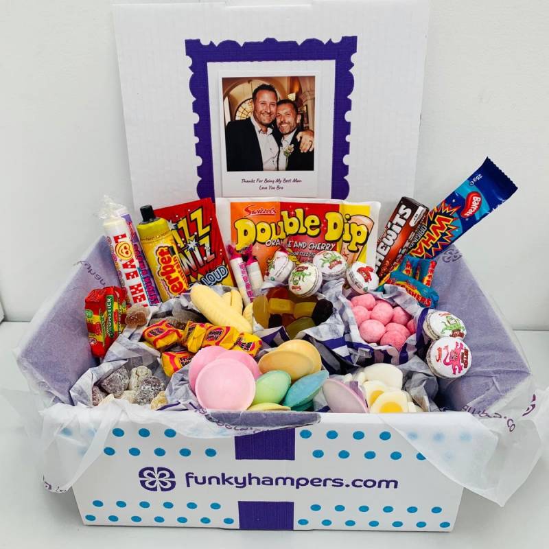 Personalised Vegan PicBox Sweet Hamper