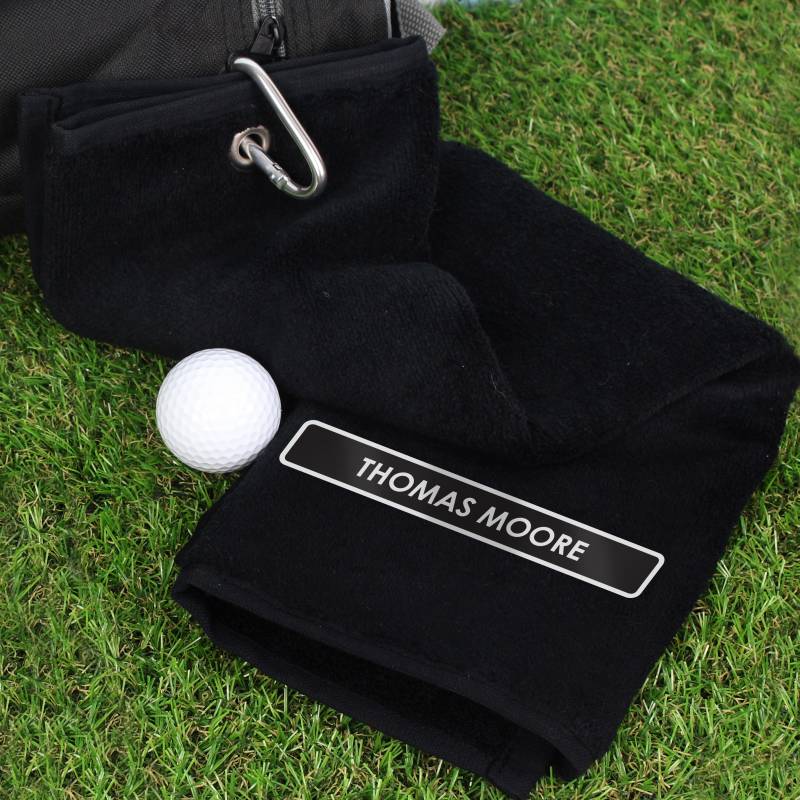 Personalised Golf Towel