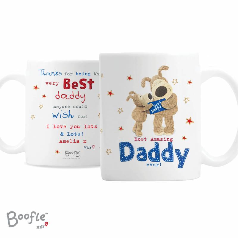 Personalised Boofle Most Amazing Daddy  Mug